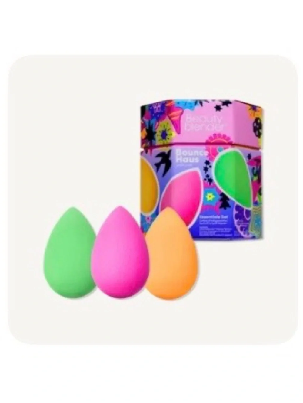 Beauty blender Bounce Haus Essentials- Set 3-Pack Makeup Sponges —